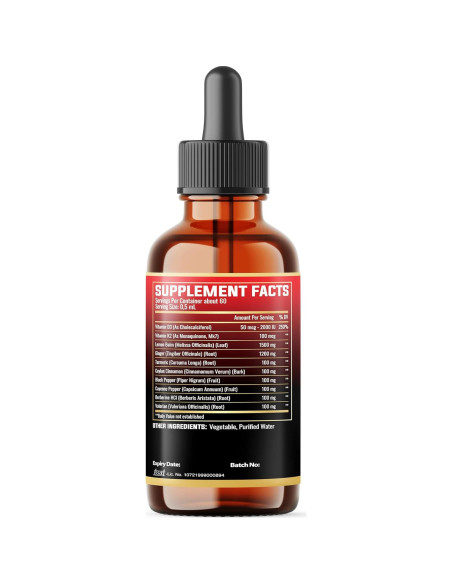 Tinctura de Melisa 10en1 Milivol 3300mg 60 Porciones