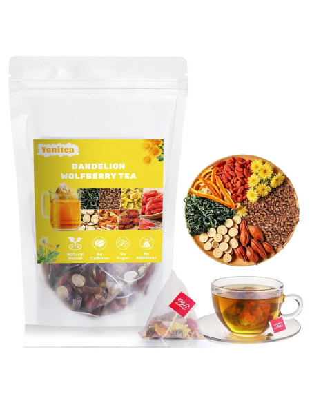 Té Orgánico de Diente de León y Goji Yonitea - 15 Bolsitas