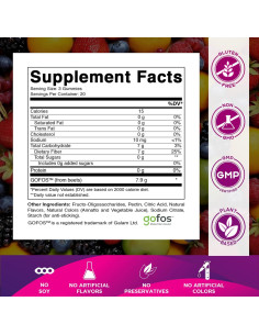 Gomitas de Fibra Prebiótica Vitamatic 60 Unidades - Sin Azúcar 2