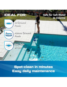 Limpiapiscinas Catfish Ultra Gen 2 Water Tech Recargable 1.56 kg 2