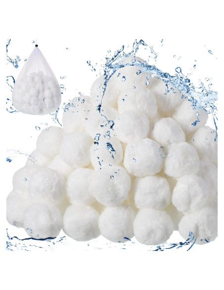 Bolas de Filtro de Piscina Zubebe 2.72 kg Alternativa a Arena