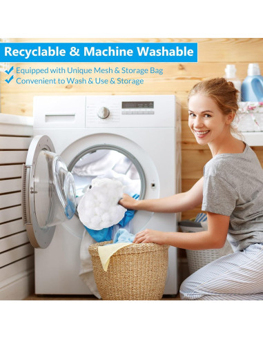 Bolas de Filtro de Piscina Zubebe 2.72 kg Alternativa a Arena