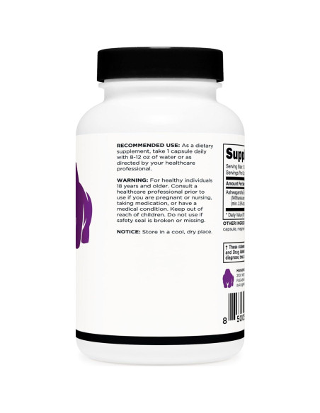 Extracto de Raíz de Ashwagandha Primal 600mg 120 Cápsulas
