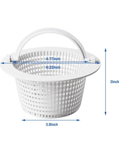 Cestas de Skimmer de Pared para Piscina JODDMTTY - Paquete de 2