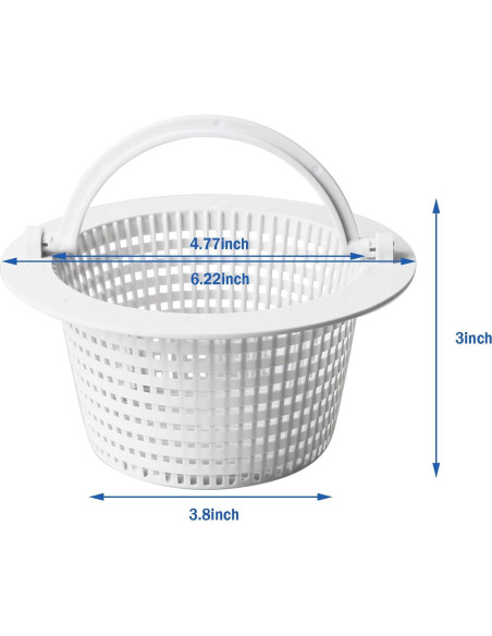 Cestas de Skimmer de Pared para Piscina JODDMTTY - Paquete de 2