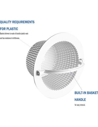 Cestas de Skimmer de Pared para Piscina JODDMTTY - Paquete de 2