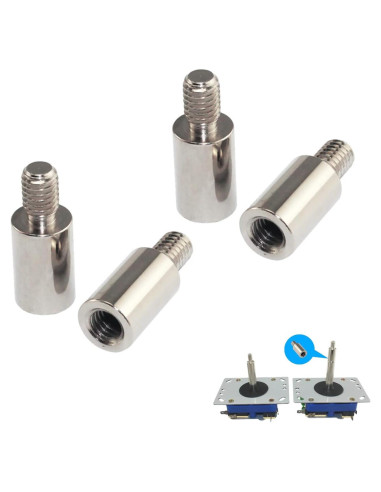 Extensor Joystick Arcade Koofull 4 Pcs 15mm Accesorios