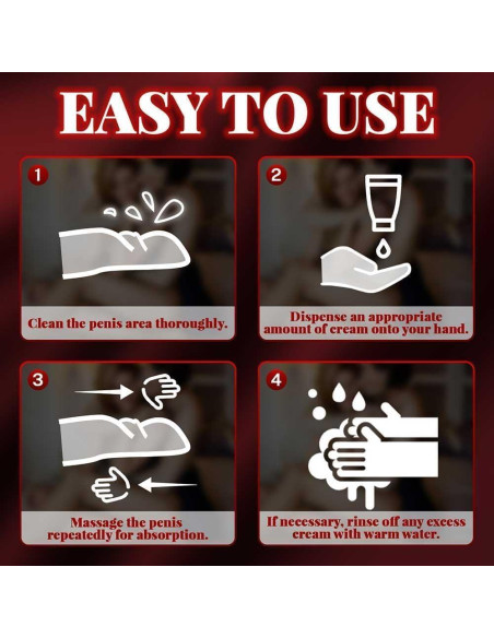 Crema Aumento Masculino JJLBRO 50ml - Gel Revitalizante