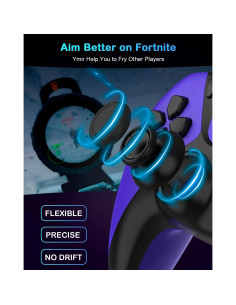 Controlador Inalámbrico Ymir Luna para Fire TV 1200mAh Púrpura 2