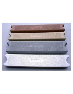 Juego de 3 Escalones de Escalera de Piscina Beige SAFTRON