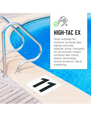Marcador de Profundidad para Piscina Sigo Signs 15.24x15.24 cm