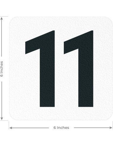 Marcador de Profundidad para Piscina Sigo Signs 15.24x15.24 cm