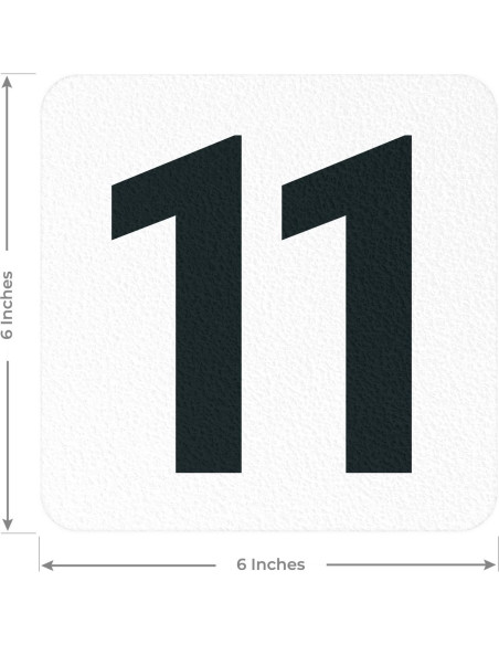 Marcador de Profundidad para Piscina Sigo Signs 15.24x15.24 cm