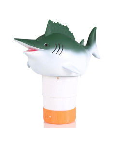 Dispensador de Cloro Flotante XY-WQ Pez Espada para Piscinas