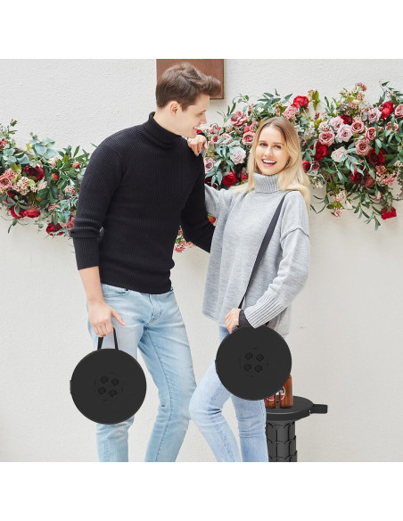 Taburete Plegable ALEVMOOM 2025 con Cojín 51.8 cm 200 kg