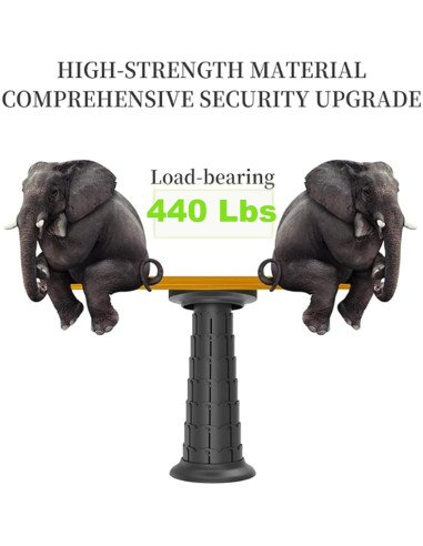 Taburete Plegable ALEVMOOM 2025 con Cojín 51.8 cm 200 kg