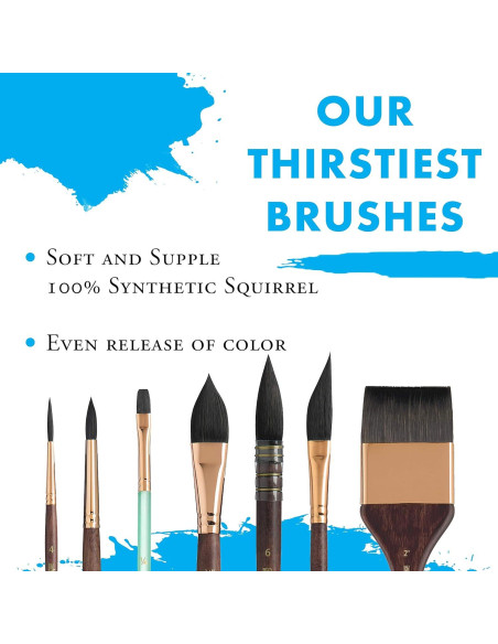 Pincel de Acuarela Sintético Princeton Neptune 4750 2.54 cm