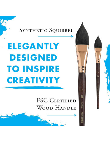 Pincel de Acuarela Sintético Princeton Neptune 4750 2.54 cm