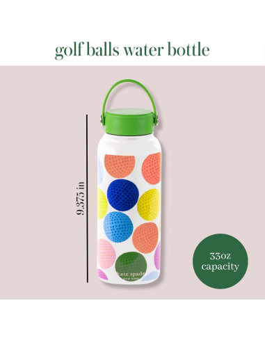 Botella de Agua Acero Inoxidable Kate Spade Mini Golf 975 ml
