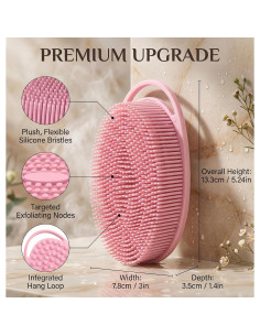 Exfoliante de Cuerpo de Silicona CamareR Paquete de 3 2