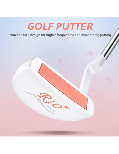 Conjunto de Palos de Golf PGM para Mujeres 4 Piezas Grafito