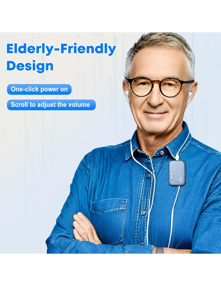 Audífonos Amplificadores de Sonido KIKEANG J-101 para Mayores