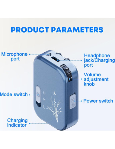 Audífonos Amplificadores de Sonido KIKEANG J-101 para Mayores