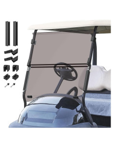 Parabrisas Tinteado Panglong para Carro de Golf 2004-Up 95.49x86.25cm