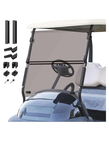 Parabrisas Tinteado Panglong para Carro de Golf 2004-Up 95.49x86.25cm