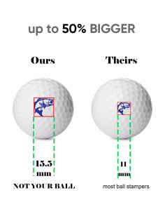 Sello de Pelota de Golf ZEETY ZTY-STMP-B Autoinking Compacto 2