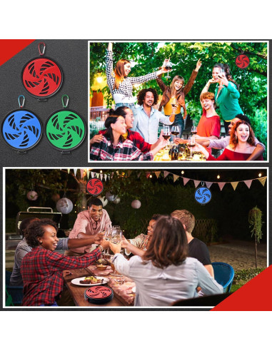 Soporte Portátil para Espirales de Mosquitos Colingmill - 3 Pcs