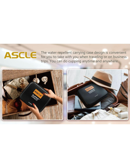 Juego de Ventosas ASCLE 12 Tazas a Prueba de Golpes y Calor