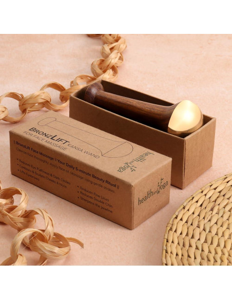 Masajeador Facial Kansa BronzLift HealthAndYoga - Domo Único