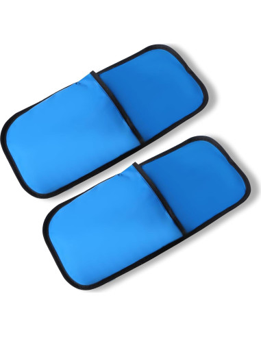 Pantuflas Enfriadoras HI FINE CARE para Pies Cansados - Azul Grande