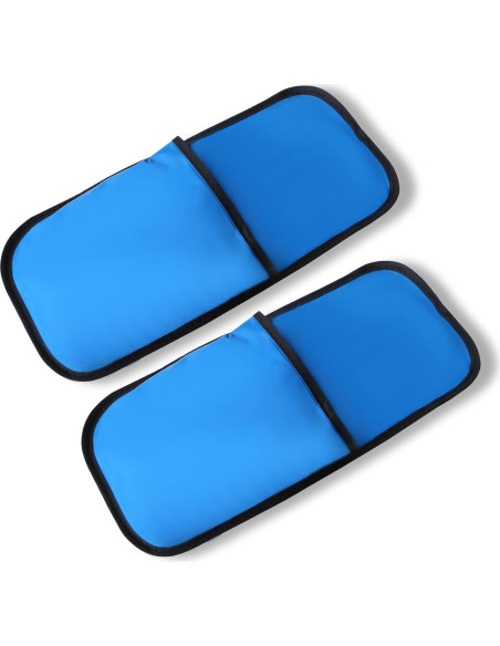 Pantuflas Enfriadoras HI FINE CARE para Pies Cansados - Azul Grande