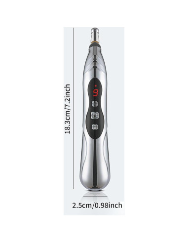 Bolígrafo de Acupuntura JIELUO 5 en 1 Recargable 9 Niveles