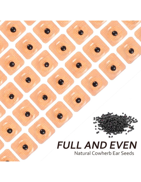 Cuentas Semillas de Vacaria ROSENICE para Acupuntura 600 Piezas