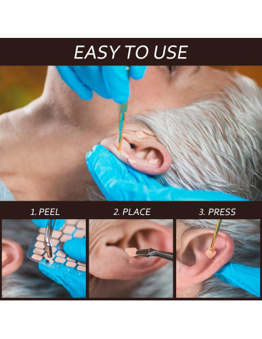 Cuentas Semillas de Vacaria ROSENICE para Acupuntura 600 Piezas