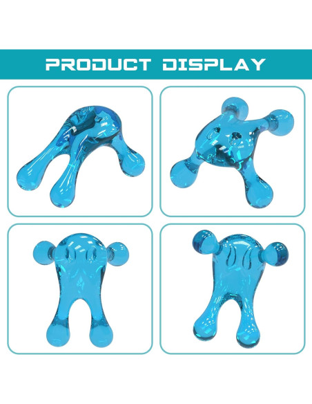 Herramienta de Masaje de Palma MIGLEO YMAG01-A 4 Puntos Alivio Dolor