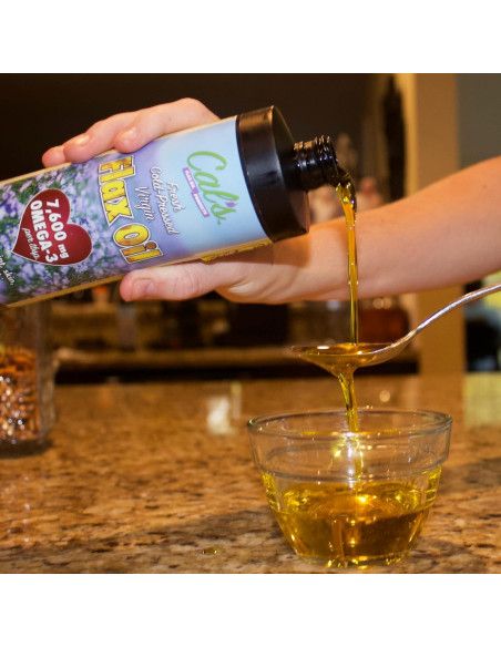 Aceite de Linaza Prensado en Frío Stengel 473 ml Omega-3