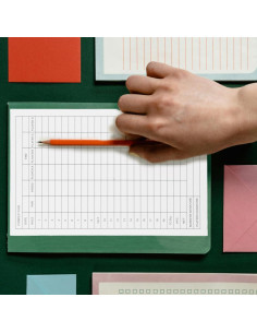 Tarjetas de Puntuación de Golf Baluue - 30 Hojas Recubiertas 2