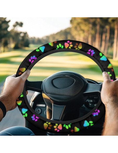 Cubierta de Volante Knextrepoy Huella de Perro 33-35.5 cm