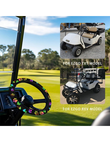 Cubierta de Volante Knextrepoy Huella de Perro 33-35.5 cm