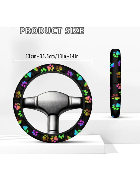 Cubierta de Volante Knextrepoy Huella de Perro 33-35.5 cm