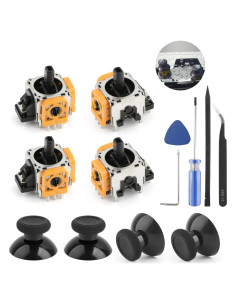 Reemplazo Joystick Xbox One S/X YWLRONG 4 Piezas Naranja