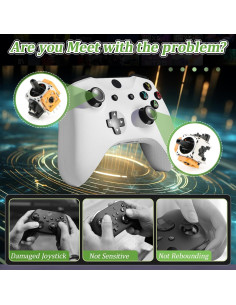 Reemplazo Joystick Xbox One S/X YWLRONG 4 Piezas Naranja 2