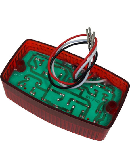 Conjunto de luz trasera Red Hawk LGT-117 para Carritos de Golf