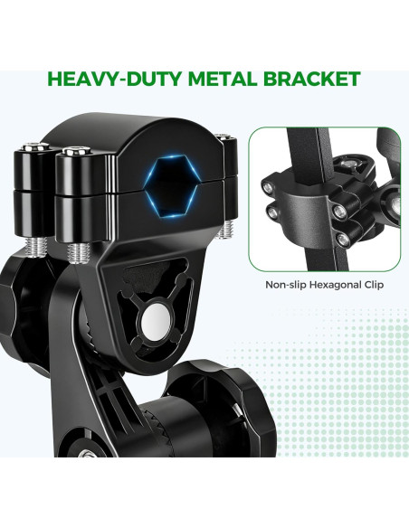 Soporte de Bandera para Carro de Golf 10L0L - Paquete de 2 con Banderas