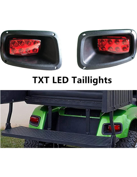 Luces Traseras LED Dr.Acces para Carritos Golf EZGO TXT 1996-2013