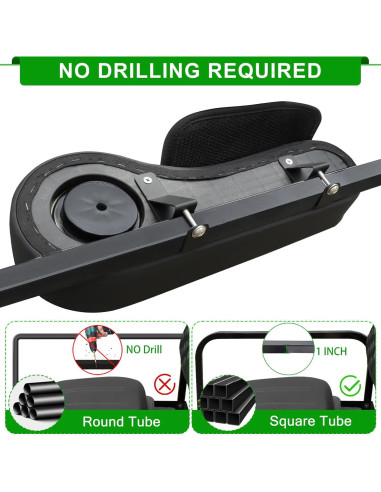 Reposabrazos Trasero iLSKW para Carro de Golf con Soporte para Vaso